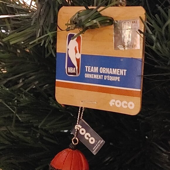 TORONTO RAPTORS TEAM ORNAMENT Smores Snowman BNWT NBA FOCO Official - Picture 3 of 5